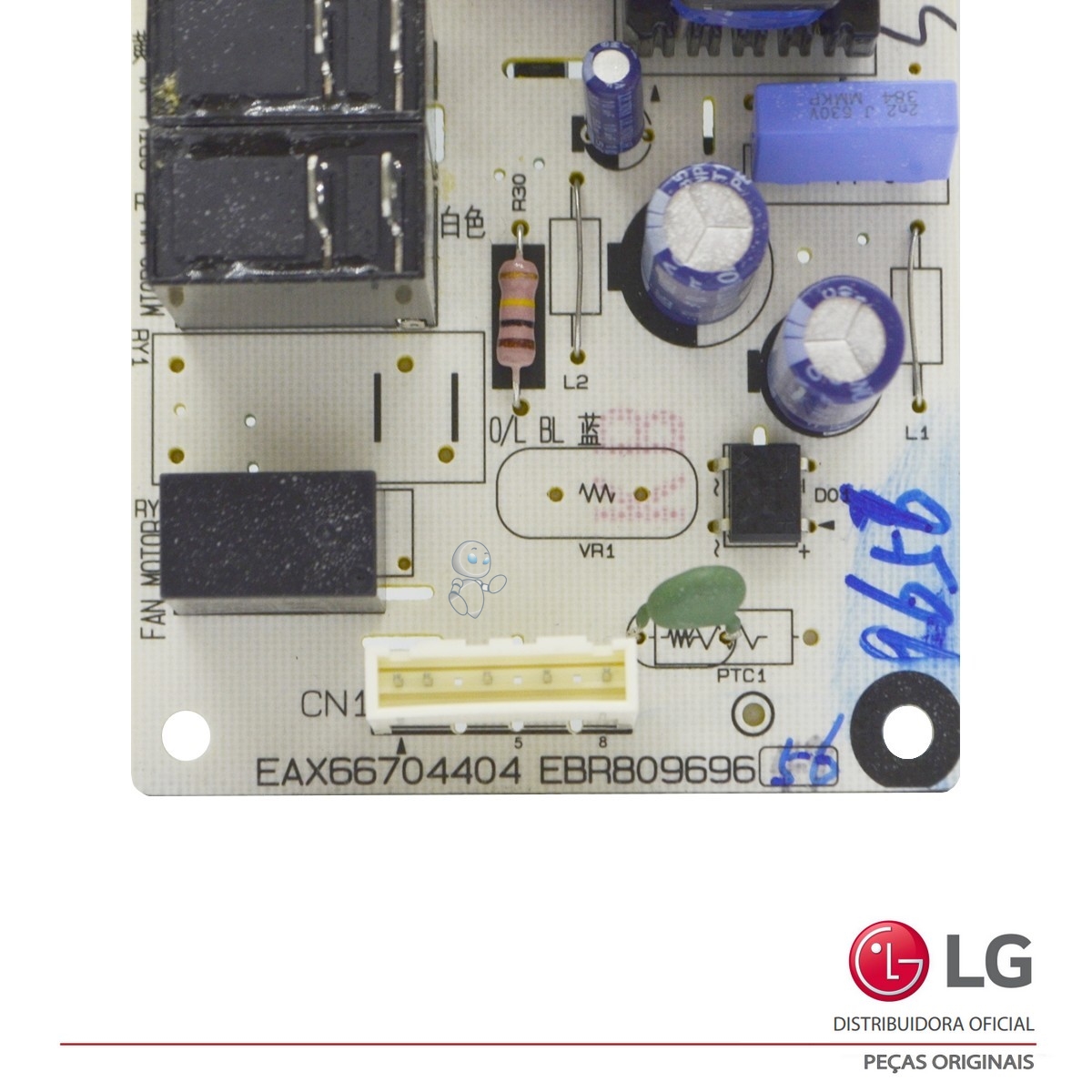 Placa Display Microondas Lg Mh Cir Mh Cir Ebr Eax