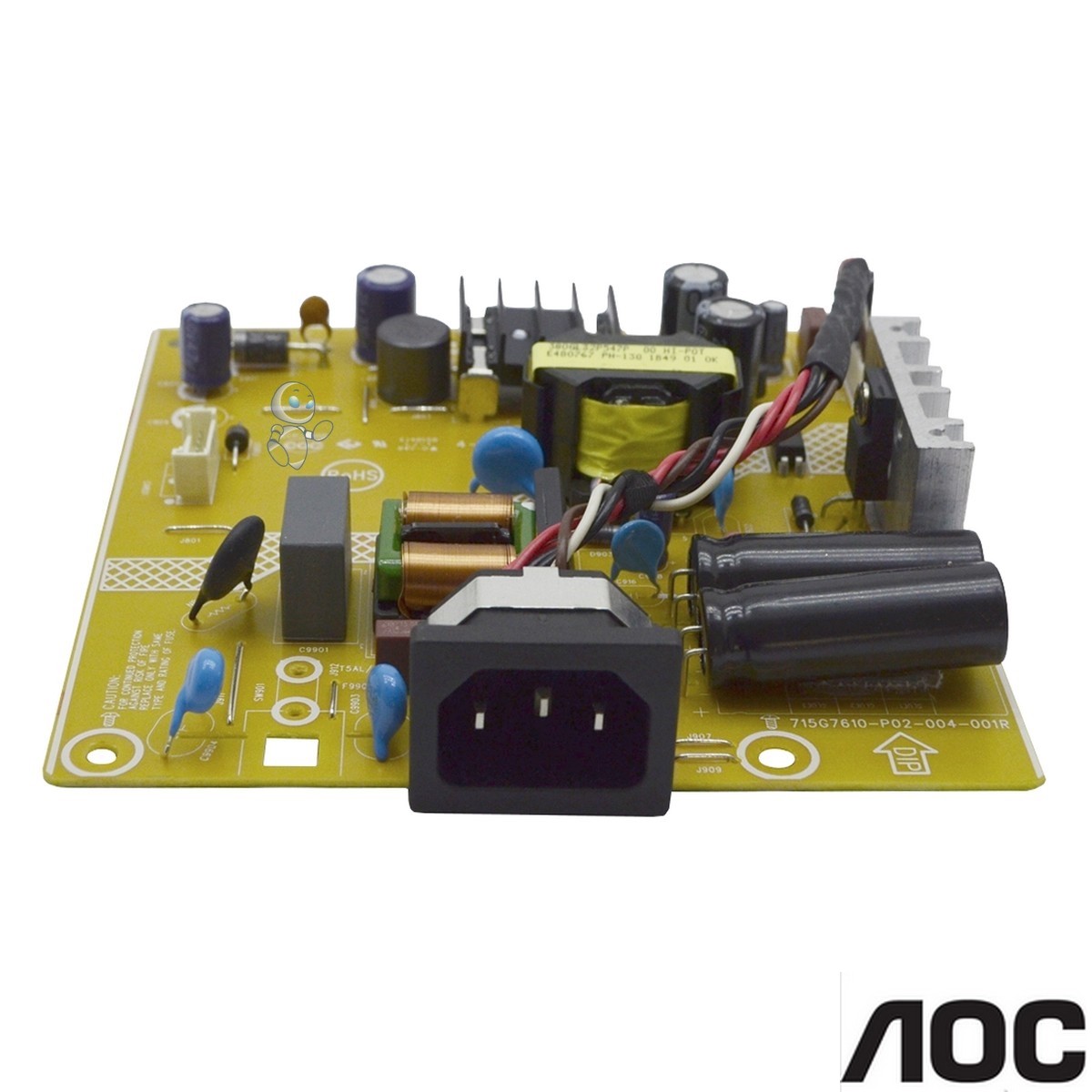 PLACA FONTE MONITOR AOC 24P1U 24P1 715G7610 P02 004 001R