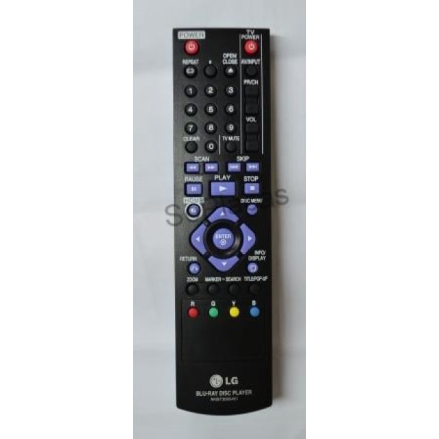 CONTROLE REMOTO LG BD550 AKB73095401 CONTROLE REMOTO LG www.soplacas.tv.br